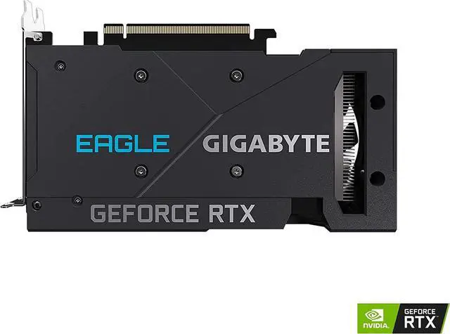 Alt view image 3 of 5 - GIGABYTE GeForce RTX 3050 Eagle OC 8GB GDDR6 GV-N3050EAGLE OC-8GD Video Graphic Card GPU