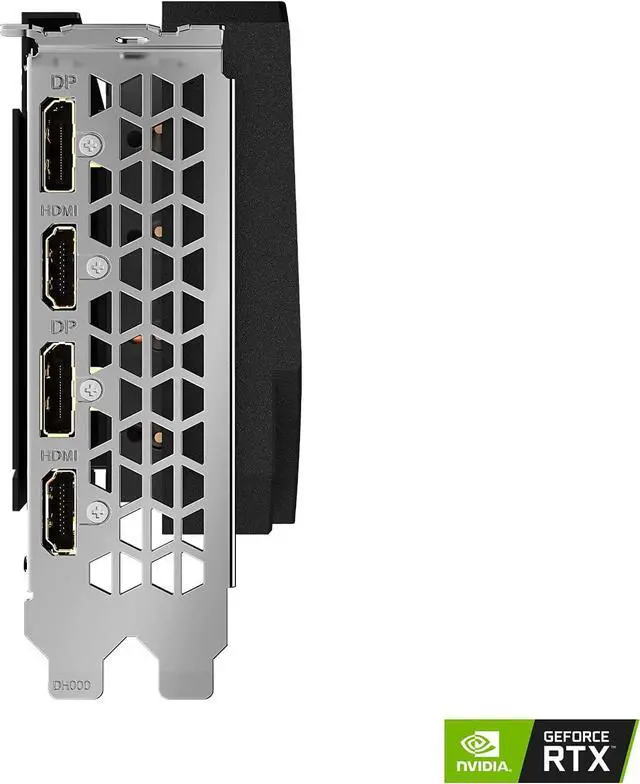 Alt view image 4 of 4 - GIGABYTE GeForce RTX 3060 Ti AORUS 8GB GDDR6 GV-N306TAORUS E-8GD Video Graphic Card GPU