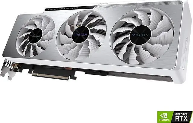 Alt view image 2 of 4 - GIGABYTE GeForce RTX 3070 Ti Vision OC 8GB GDDR6X GV-N307TVISION OC-8GD Video Graphic Card GPU
