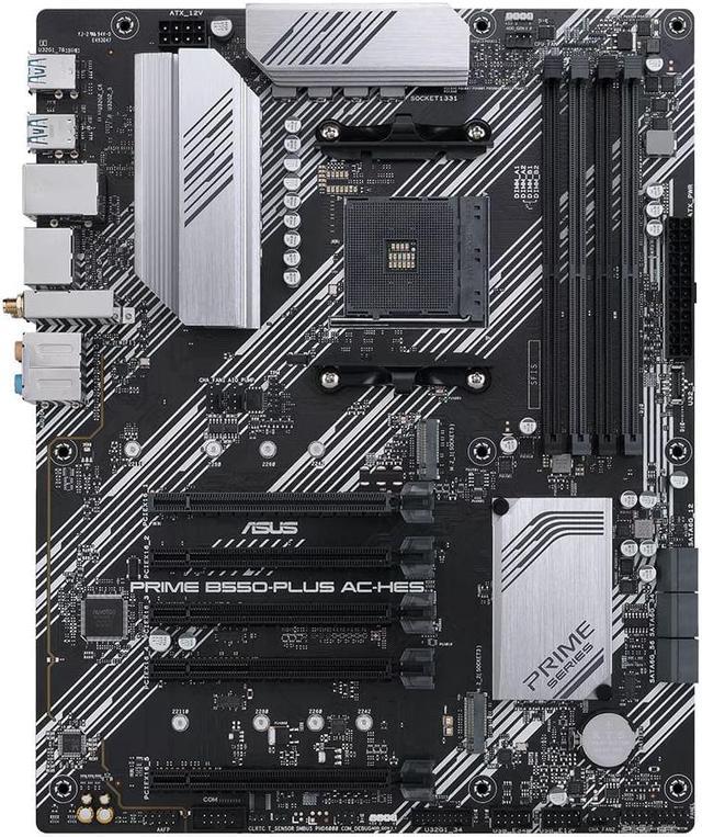 Refurbished: ASUS PRIME B550-PLUS AC-HES AMD Socket AMD