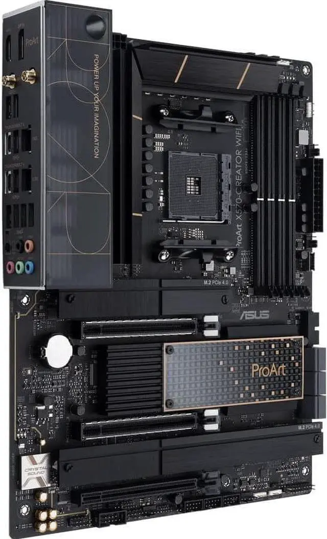 Main image of ASUS PROART X570-CREATOR WIFI AMD Socket AMD X570 ATX M.2 Desktop Motherboard A