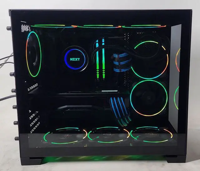 Alt view image 6 of 6 - Gaming PC - i7-12700KF 5GHz - AMD RX 7900 XT 20GB - 32GB DDR4 RAM - 1 TB NVME M.2 SSD (Solid State Drive) - 750W 80+ Gold PSU - Wi-Fi - Desktop Computer