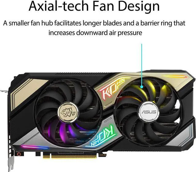 Main image of ASUS GeForce RTX 3070 KO OC 8GB GDDR6 KO-RTX3070-O8G-GAMING Video Graphic Card GPU
