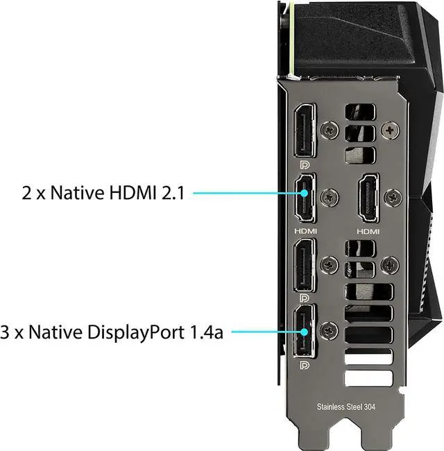 Alt view image 5 of 5 - ASUS GeForce RTX 3070 KO OC 8GB GDDR6 KO-RTX3070-O8G-GAMING Video Graphic Card GPU