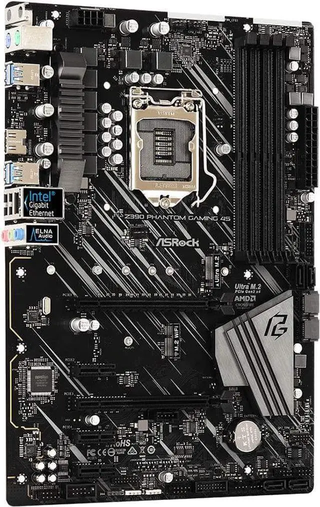 Refurbished: ASRock Z390 PHANTOM GAMING 4S Intel LGA 1151 Z390 ATX