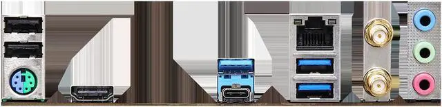 Alt view image 4 of 4 - ASRock Z590-C-AC Intel LGA 1200 Z590 ATX M.2 Desktop Motherboard A