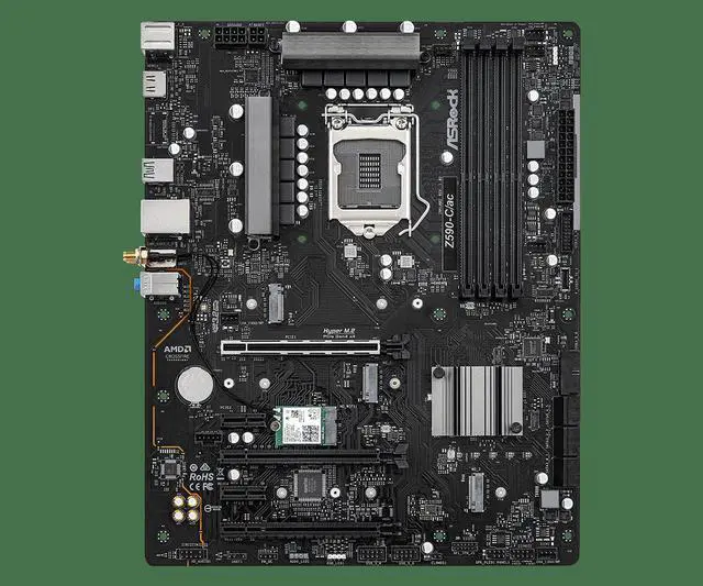 Main image of ASRock Z590-C-AC Intel LGA 1200 Z590 ATX M.2 Desktop Motherboard A