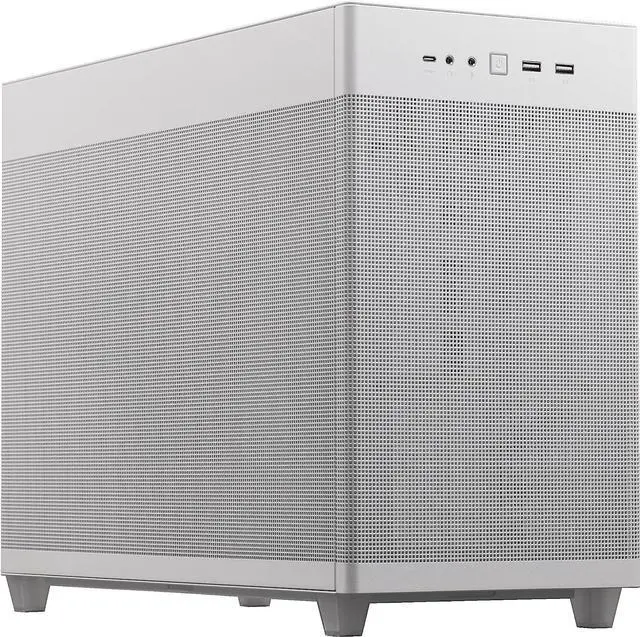 Main image of ASUS Prime AP201 CASE MESH WHITE EDITION White MicroATX Tower Computer Case