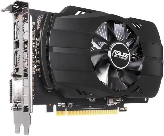 Alt view image 2 of 4 - ASUS Radeon RX 550 Phoenix 4GB GDDR5 PH-RX550-4G-EVO Video Graphic Card GPU