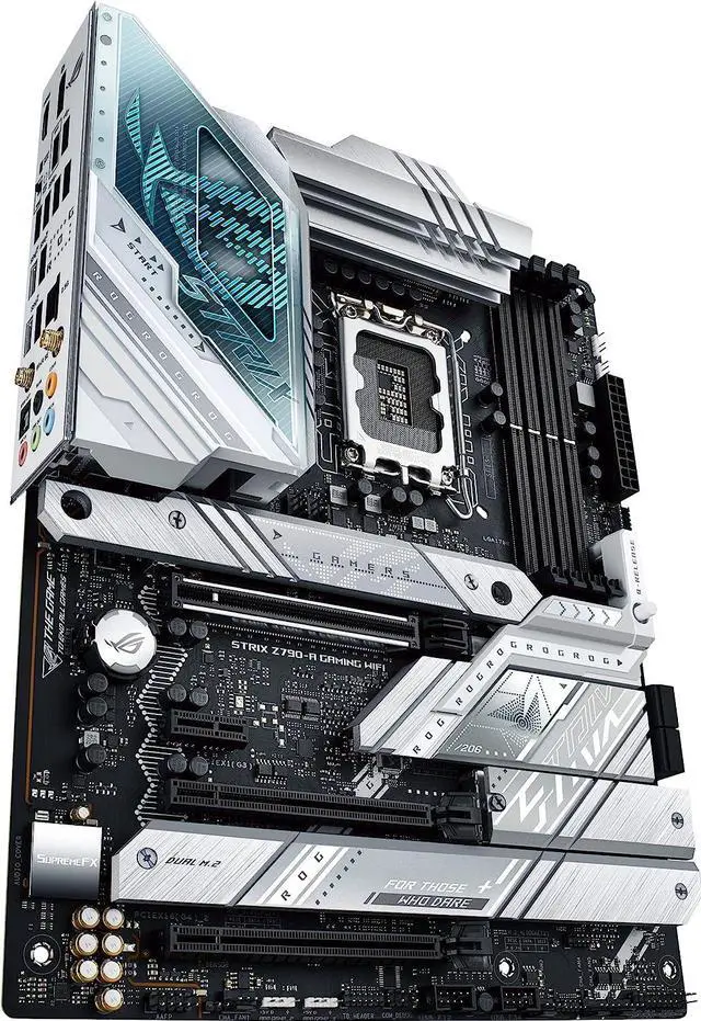 Alt view image 2 of 3 - ASUS ROG STRIX Z790-A GAMING WIFI Intel LGA 1700 Z790 ATX Desktop Motherboard A