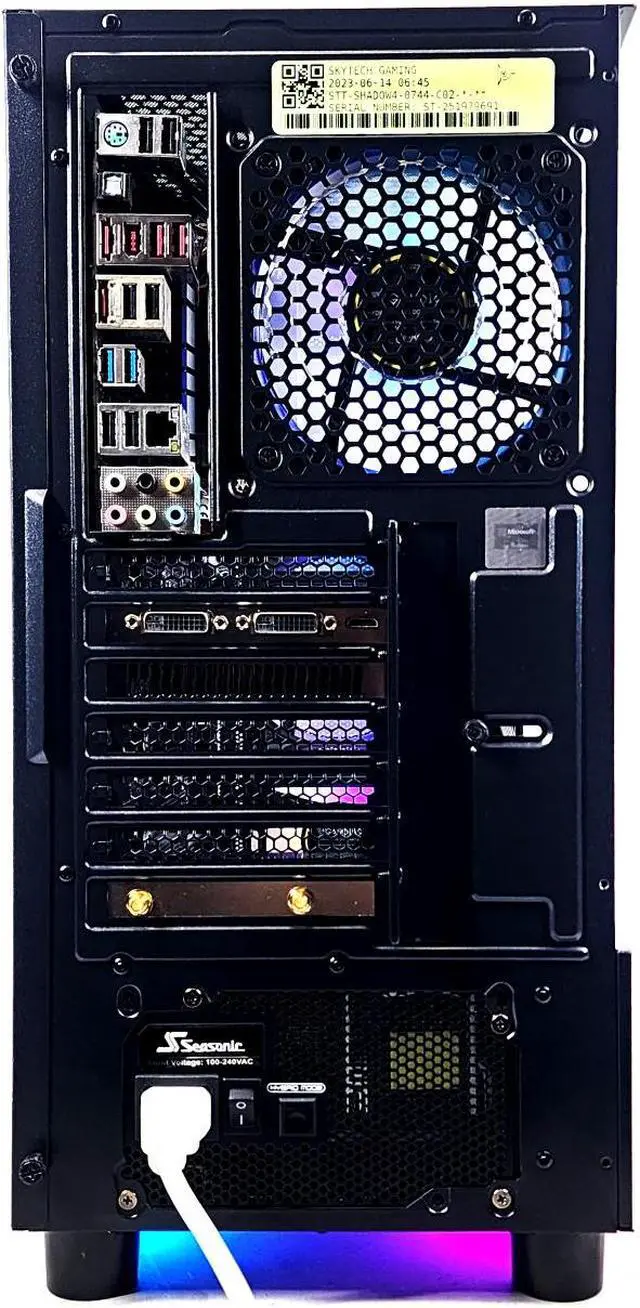 Alt view image 4 of 6 - Gaming PC Phenom II X6 1090T 16GB RAM 512GB SSD GTX 470 3GB Windows 11 Computer