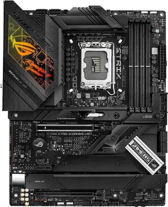 Main image of ASUS ROG STRIX Z790-H GAMING WIFI Intel LGA 1700 Z790 ATX Desktop Motherboard A