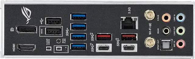 Alt view image 4 of 4 - ASUS ROG STRIX Z790-H GAMING WIFI Intel LGA 1700 Z790 ATX Desktop Motherboard A