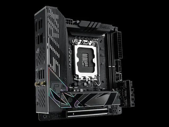 Alt view image 2 of 4 - ASUS ROG STRIX Z790-I GAMING WIFI Intel LGA 1700 Z790 Mini-ITX Desktop Motherboard A
