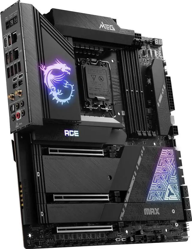 Alt view image 3 of 4 - MSI MEG Z790 ACE MAX Intel LGA 1700 Z790 Extended ATX M.2 Desktop Motherboard A