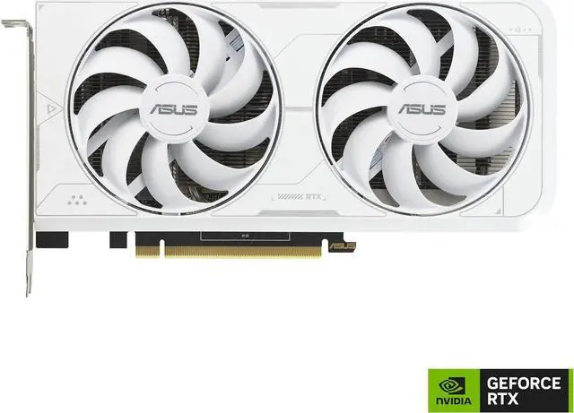 Main image of ASUS GeForce RTX 3060 Ti 8GB White OC GDDR6 Video Graphics Card GPU