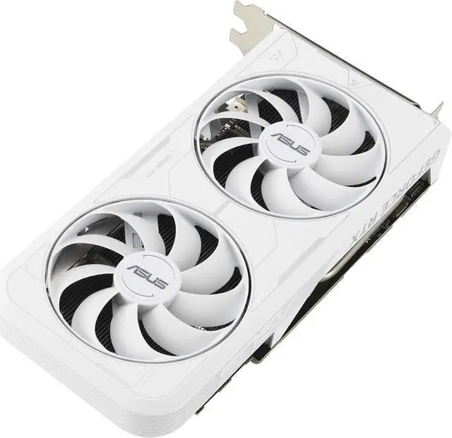 Alt view image 3 of 4 - ASUS GeForce RTX 3060 Ti 8GB White OC GDDR6 Video Graphics Card GPU