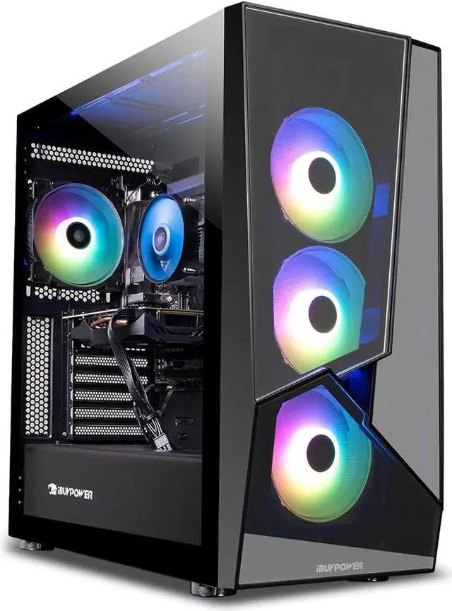 Main image of iBUYPOWER Slate5 Ryzen 7 5800X 16GB 512GB SSD RTX 3070 Win11 Desktop PC
