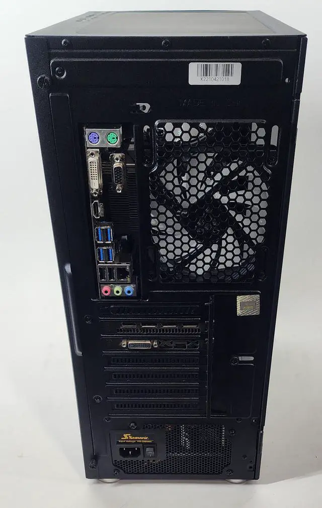 Alt view image 6 of 6 - Gaming PC Ryzen 3 2300X 16GB RAM 256GB SSD RX 580 8GB Windows 11 Computer