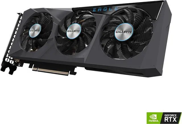 Alt view image 2 of 4 - GIGABYTE GeForce RTX 3060 Ti 8GB Eagle OC GDDR6X Video Graphics Card GPU