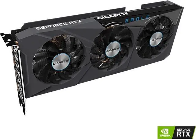Alt view image 3 of 4 - GIGABYTE GeForce RTX 3060 Ti 8GB Eagle OC GDDR6X Video Graphics Card GPU