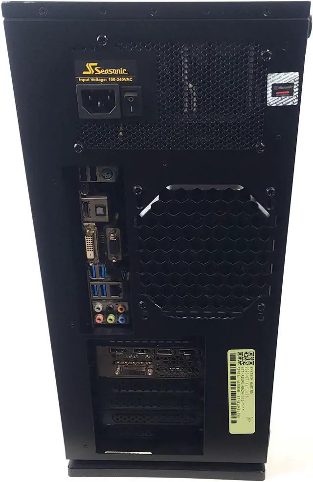 Alt view image 4 of 6 - Gaming PC i7-4770K 16GB RAM 512GB SSD GTX 1080 8GB Windows 11 Computer