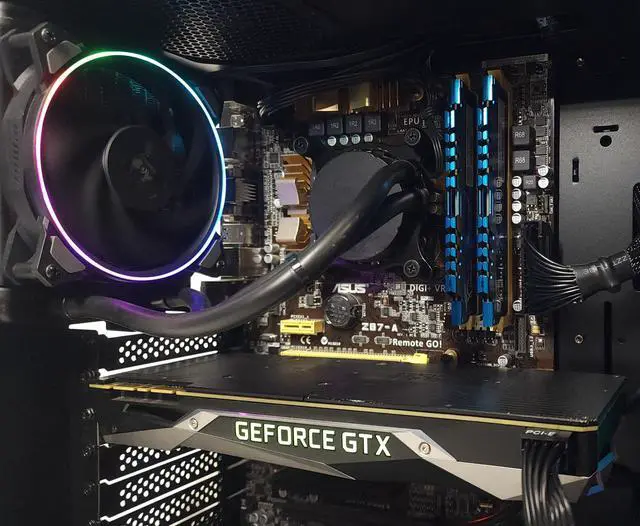 Alt view image 6 of 6 - Gaming PC i7-4770K 16GB RAM 512GB SSD GTX 1080 8GB Windows 11 Computer