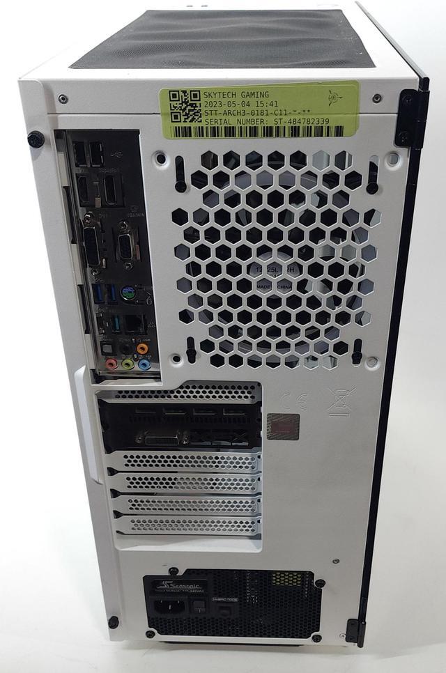 Alt view image 6 of 6 - Gaming PC i7-6700K 16GB RAM 512GB SSD RX 580 8GB Windows 11 Computer