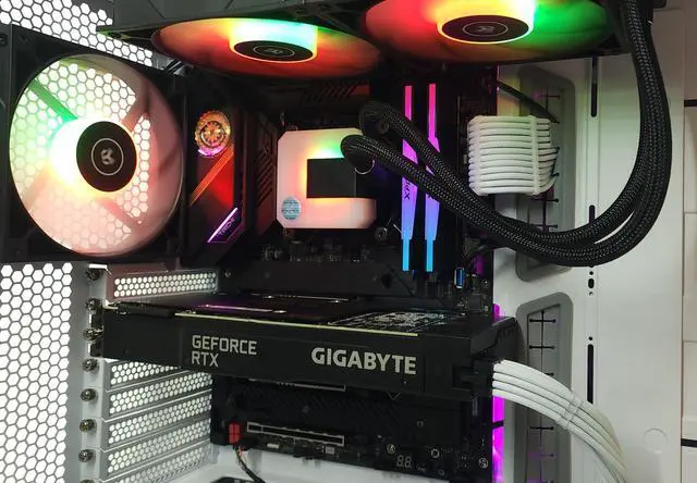 Alt view image 2 of 6 - Gaming PC i9-13900K 32GB RAM 1TB SSD RTX 3090 24GB Windows 11 Computer