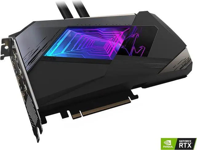 Alt view image 3 of 4 - GIGABYTE GeForce RTX 3080 Aorus Xtreme Waterforce 10GB GDDR6 GV-N3080AORUSX W-10GD Video Graphic Card GPU