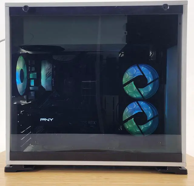 Alt view image 3 of 6 - Gaming PC Ryzen 5 5500 16GB RAM 500GB SSD RTX 3060 8GB Windows 11 Computer