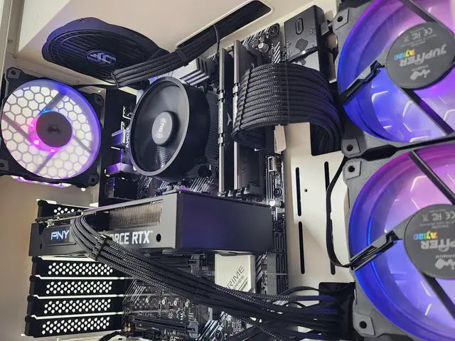 Alt view image 2 of 6 - Gaming PC Ryzen 5 5500 16GB RAM 500GB SSD RTX 3060 8GB Windows 11 Computer