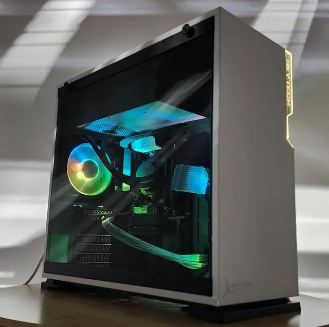 Alt view image 3 of 7 - Gaming PC Ryzen 5 3600 16GB RAM 500GB SSD RX 6500 XT 4GB Windows 11 Computer