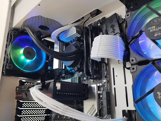 Alt view image 2 of 7 - Gaming PC Ryzen 5 3600 16GB RAM 500GB SSD RX 6500 XT 4GB Windows 11 Computer