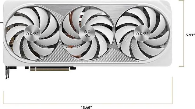 Alt view image 3 of 4 - GIGABYTE GeForce RTX 4080 Super Aero OC 16GB GDDR6X GV-N408SAERO OC-16GD Video Graphic Card GPU