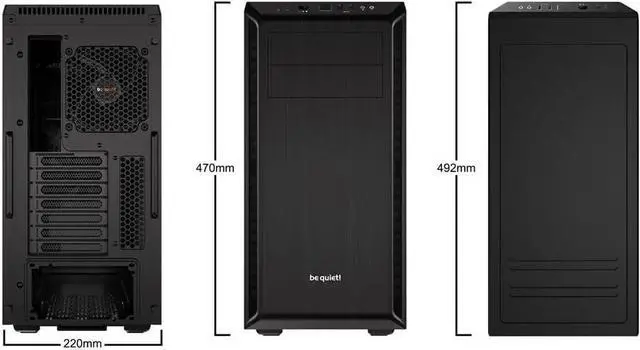 Alt view image 9 of 10 - be quiet! PURE BASE 600 - Black