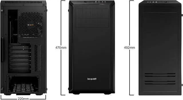 Alt view image 9 of 10 - be quiet! PURE BASE 600 WINDOW Black