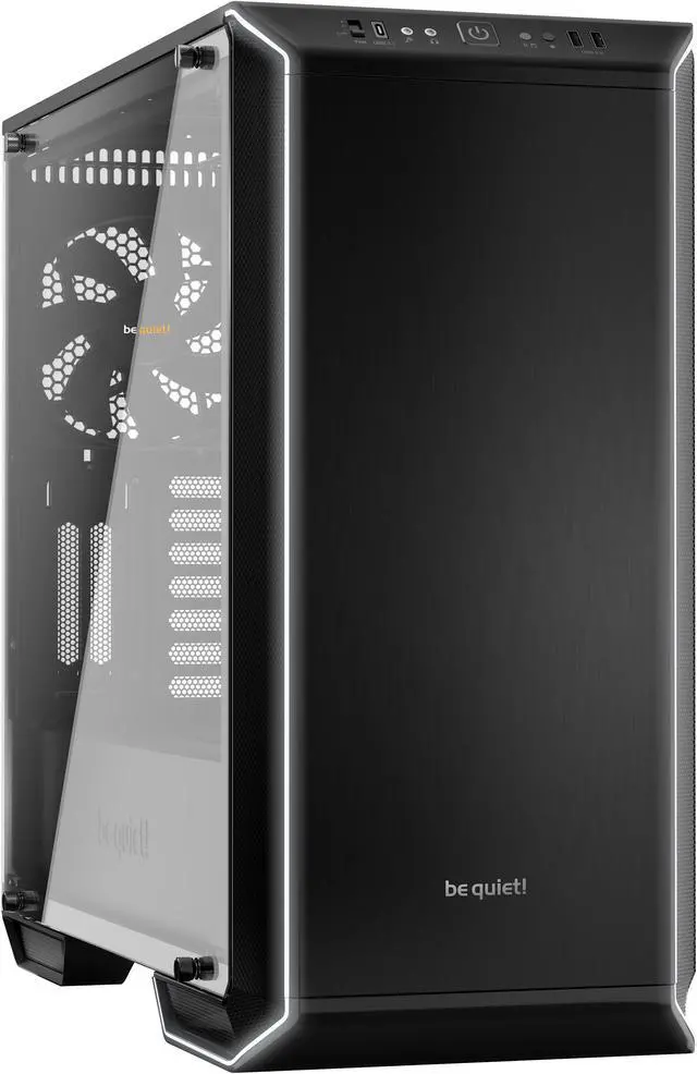 Alt view image 8 of 10 - be quiet! DARK BASE 700 Mid-Tower Case - RGB LED Lights/6 Color Switch