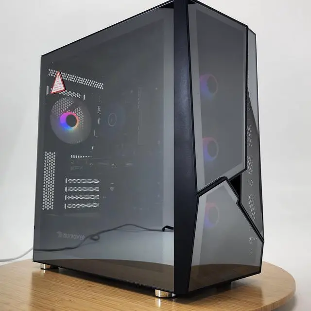 Alt view image 3 of 7 - iBUYPOWER IBP SLATE5MR 214I i5-11400F 8GB 512GB SSD RX 570 Win10 Desktop PC