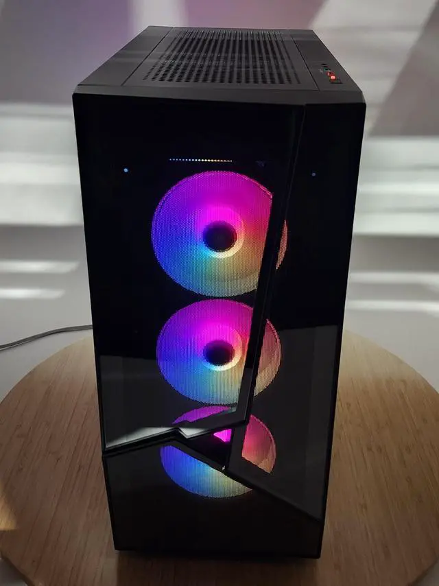 Alt view image 4 of 7 - iBUYPOWER IBP SLATE5MR 214I i5-11400F 8GB 512GB SSD RX 570 Win10 Desktop PC