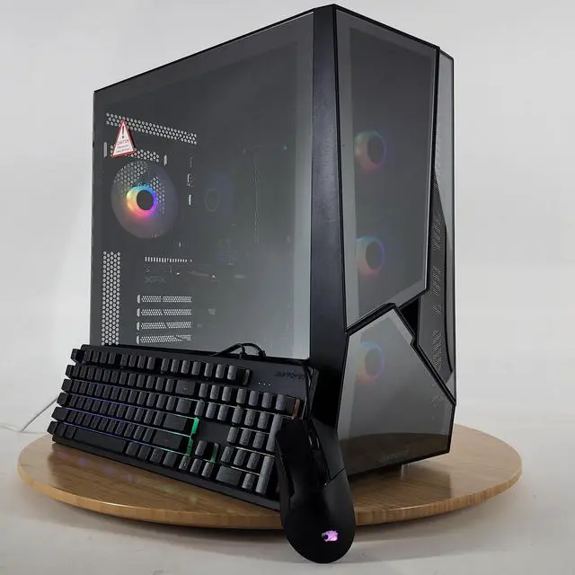 Alt view image 7 of 7 - iBUYPOWER IBP SLATE5MR 214I i5-11400F 8GB 512GB SSD RX 570 Win10 Desktop PC