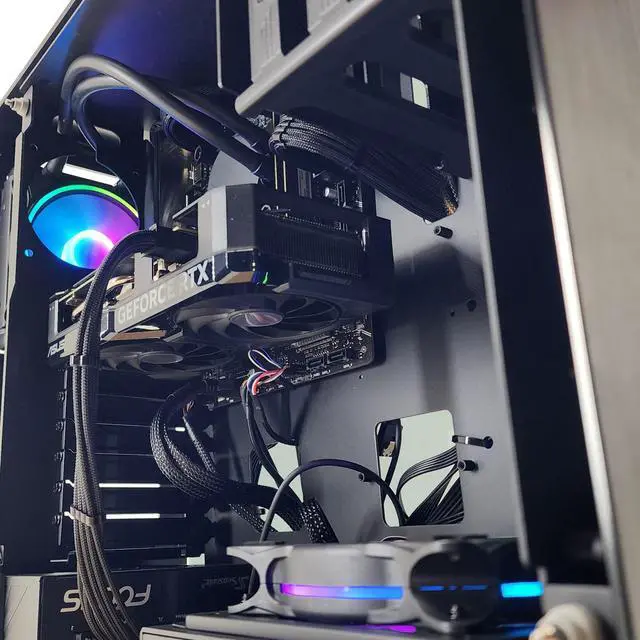 Alt view image 2 of 7 - Gaming PC i5-11400F 16GB RAM 500GB SSD RTX 4060 8GB Windows 11 Computer