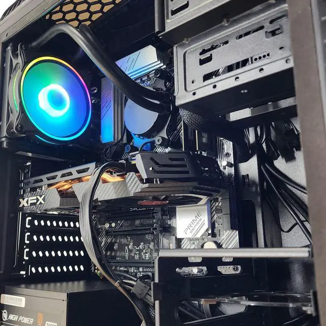 Alt view image 2 of 7 - Gaming PC Ryzen 7 4700GE 16GB RAM 500GB SSD RX 580 8GB Windows 11 Computer