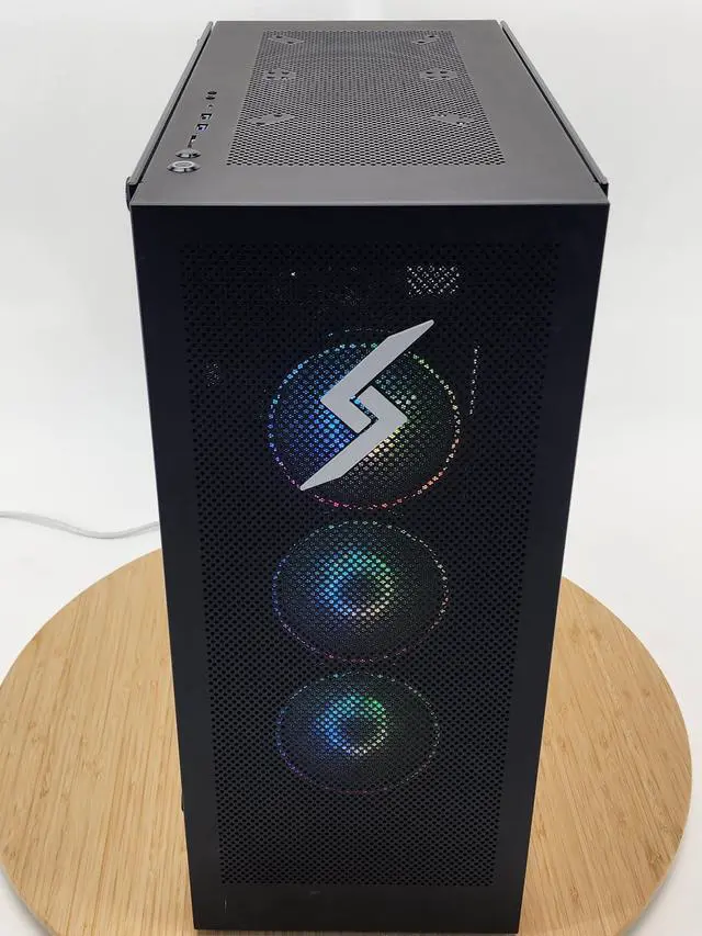 Alt view image 5 of 7 - Gaming PC i7-11700F SI 16GB RAM  SSD RX 5700 XT 8GB Windows 11 Computer