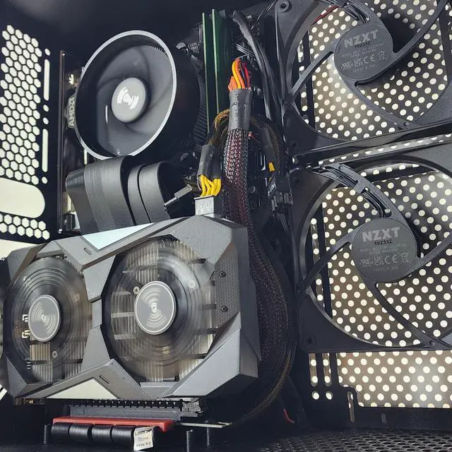 Alt view image 2 of 6 - Gaming PC Ryzen 5 5600G 16GB RAM 512GB SSD GTX 1650 SUPER 4G Windows 11 Computer