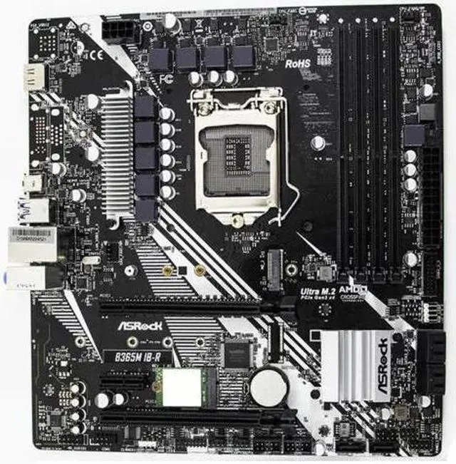 Main image of ASRock B365M IB-R Intel LGA 1151 B365 MicroATX M.2 Desktop Motherboard A