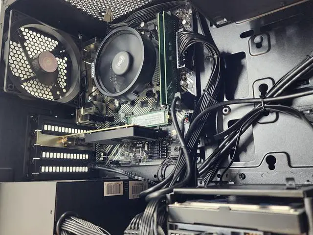 Alt view image 2 of 6 - Gaming PC Ryzen 5 5500 16GB RAM 256GB SSD+1TB HDD GT 1030 2GB Win11 Computer