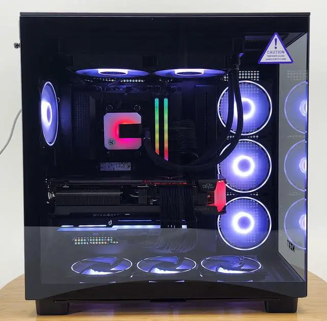 Alt view image 4 of 7 - Gaming PC Ryzen 9 5900X 32GB RAM 1TB SSD RX 6900 XT 16GB Windows 11 Computer