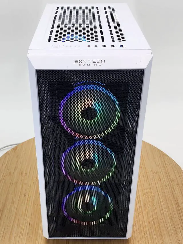 Alt view image 5 of 7 - Gaming PC Ryzen 5 3600 16GB RAM 256GB SSD + 1TB HDD RX 570 8GB Windows 11 Computer