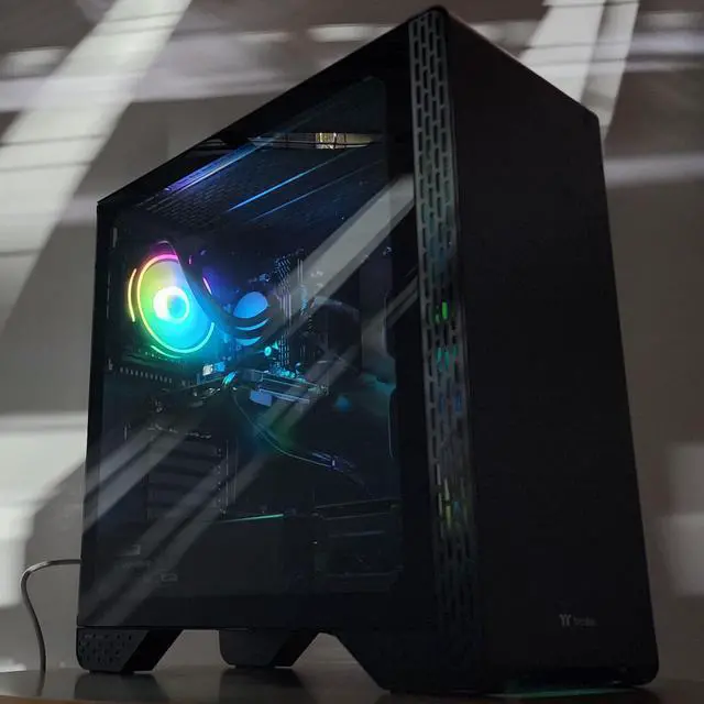 Alt view image 3 of 7 - Gaming PC Ryzen 3 2300X 16GB RAM 500GB SSD GTX 1660 SUPER 6GB Win11 Computer